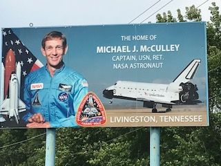 Mike Welcome Sign